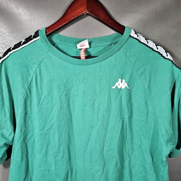 Kappa Shirt Mens Large Stay Sporty Sportswear Outdoor Grunge Hipster Urban Y2K - Picture 1 of 14